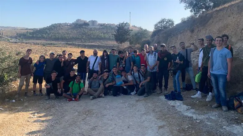 תלמידי הישיבה בעתניאל