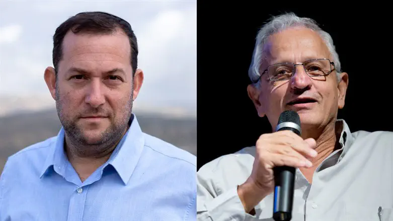 נחום ברנע ויוסי דגן