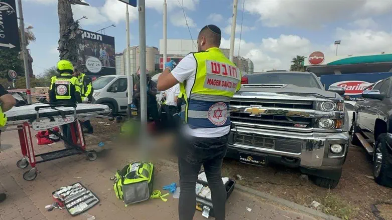 זירת האירוע באזור