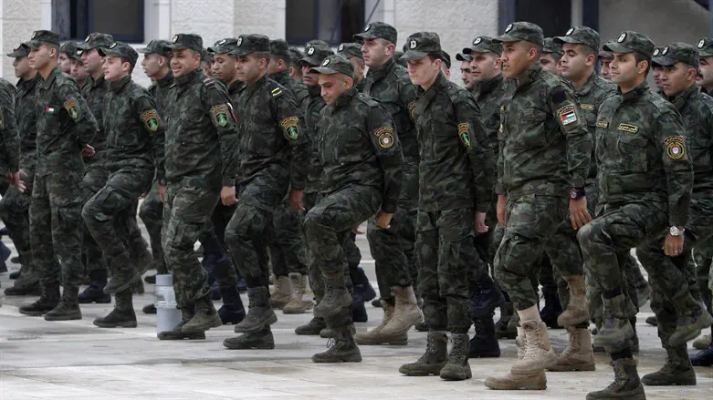 שוטרים פלשתינים