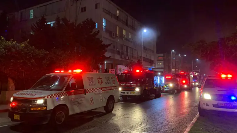 שריפה בבת ים