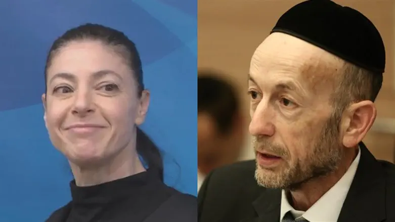 אורי מקלב ומרב מיכאלי