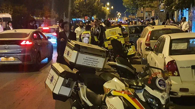 זירת התאונה 