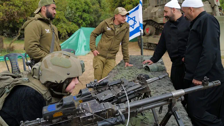 Druze celebrating Israel's Independence Day