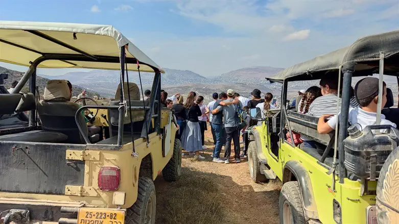 טיול ג'יפים בשומרון