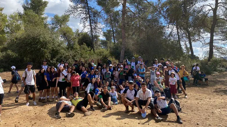 משתתפי המסע של בני עקיבא