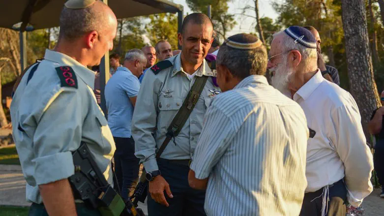 טקס ההתייחדות של חטיבת גולני