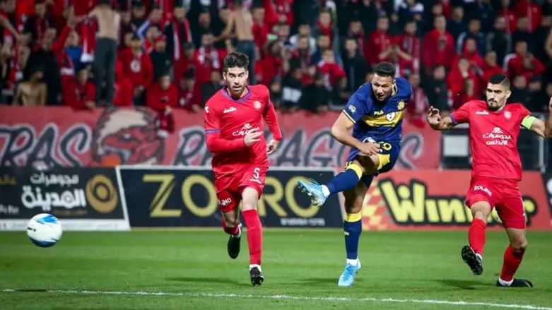 מכבי ת"א מול אום אל פאחם בפעם הקודמת