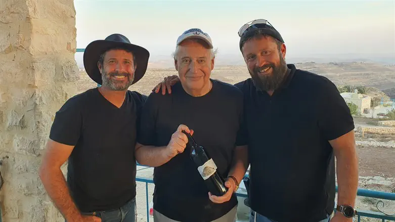 Friedman at Arugot Farms