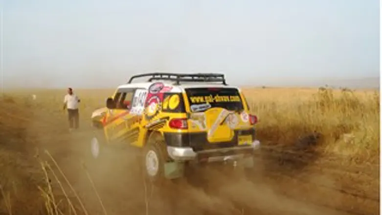 מרוץ ראלי, ג'יפ, שטח