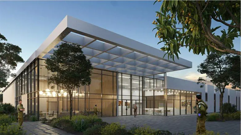 הדמיה של המחנה הצבאי החדש