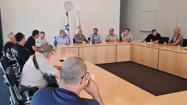 פגישת סגן שר הביטחון עם הרבש"צים