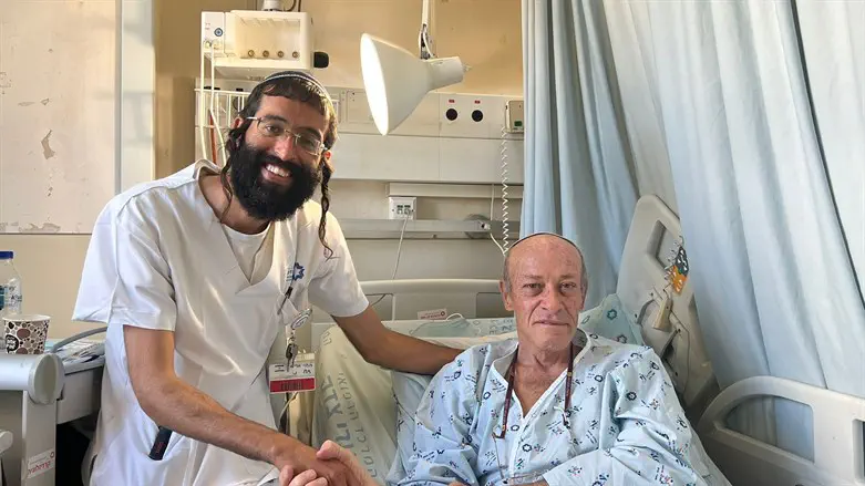 האח אריאל הלוי עם רפאל דר