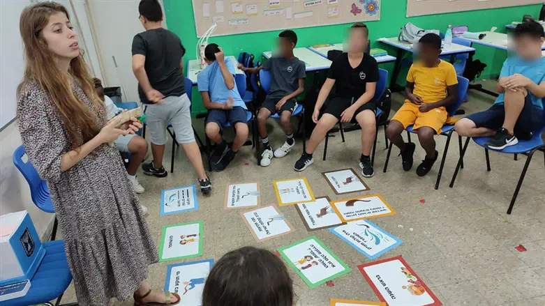 פעילות תנועת זהות לילדי כיתות ב'