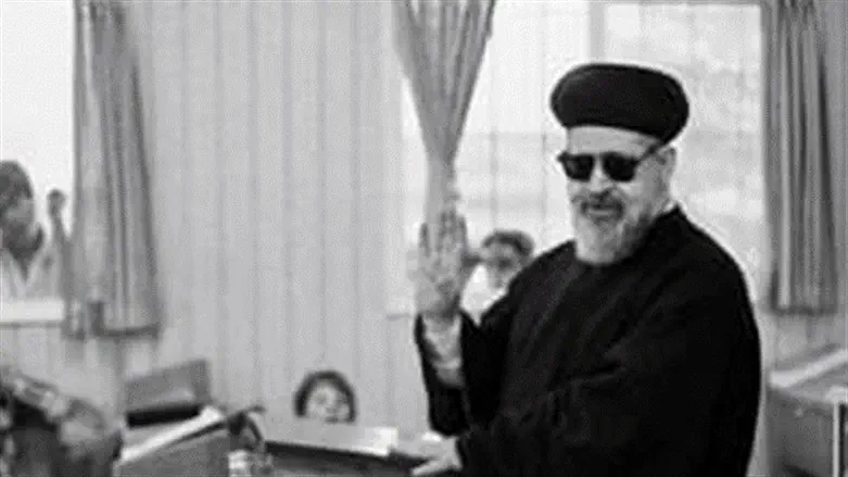 הרב עובדיה יוסף זצ"ל בביקור ביישוב עפרה