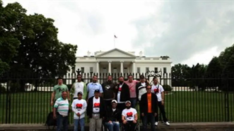 פצועי צה"ל בבית הלבן