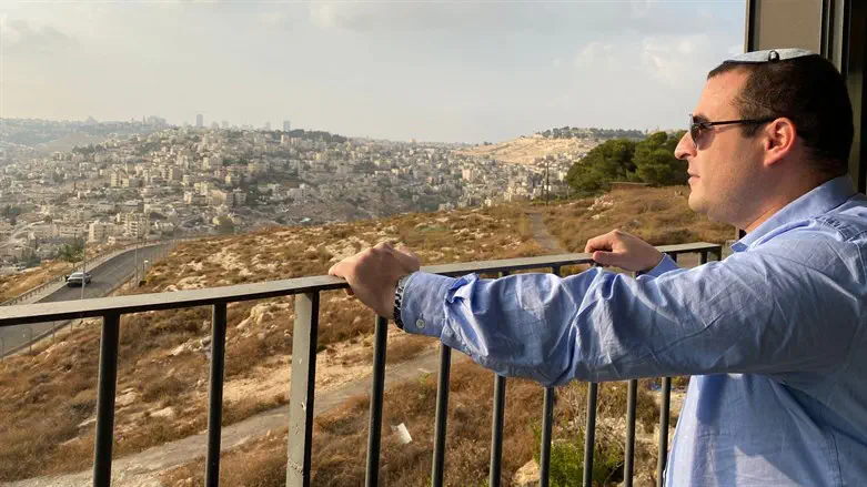 MK Kalfon in the Kedmat Zion neighborhood