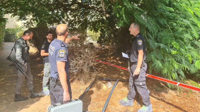 זירת הרצח במוצקין