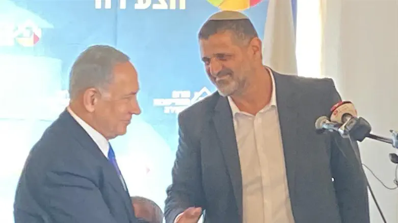 אביחי בוארון עם בנימין נתניהו