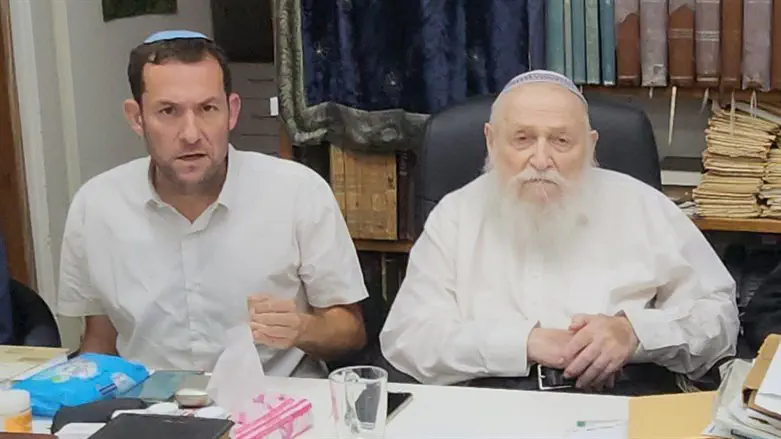 הרב דרוקמן ויוסי דגן