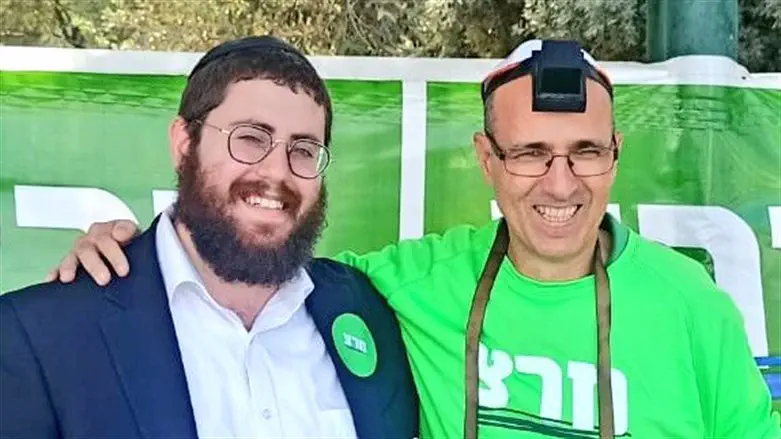 פעילי מרצ הניחו תפילין