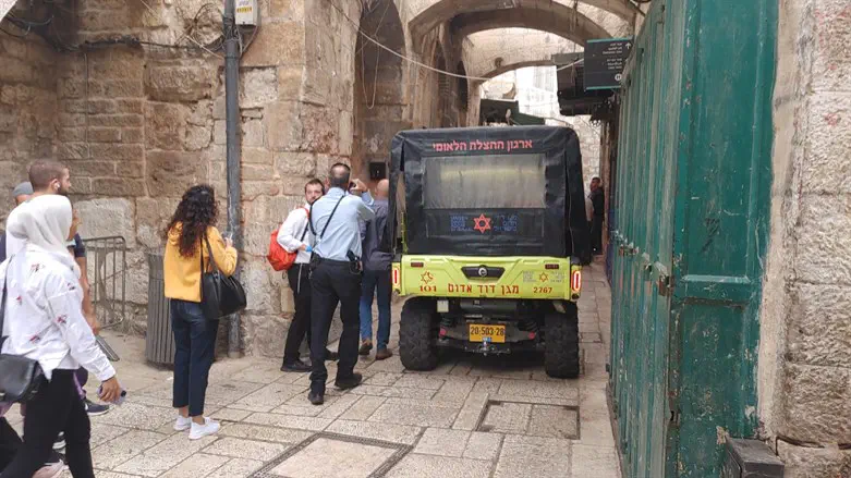 פיגוע דקירה בעיר העתיקה