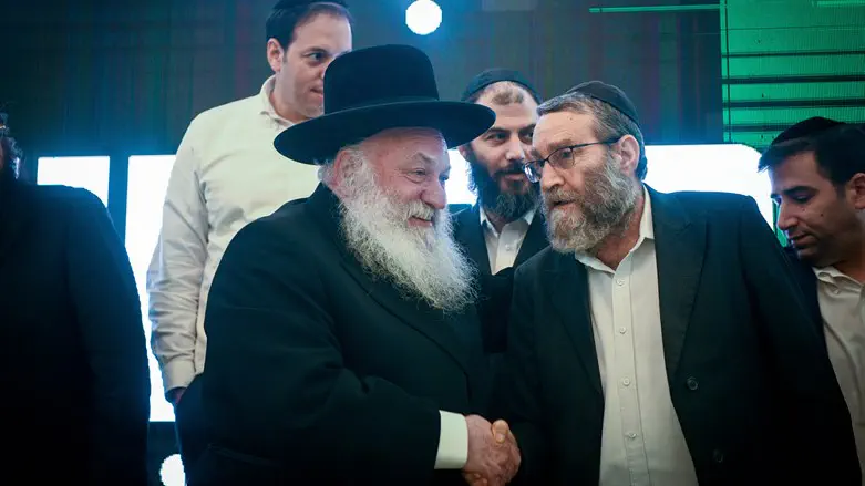 יצחק גולדקנופף ומשה גפני