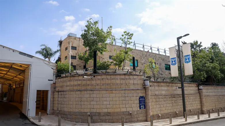 View of the Prime Minister's residence in Jerusalem