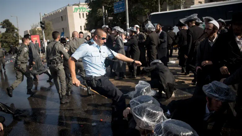 אלימות שוטרים. אילוסטרציה