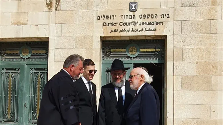 עורכי הדין שהגישו את התביעה בבית המשפט המחוזי בירושלים