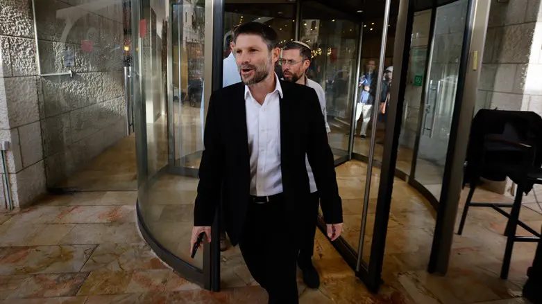 Religious Zionism head MK Bezalel Smotrich
