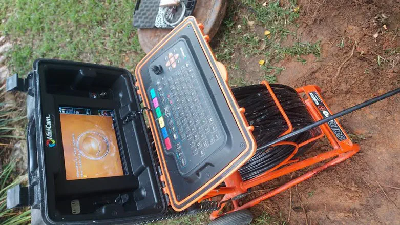 צילום צנרת ביוב