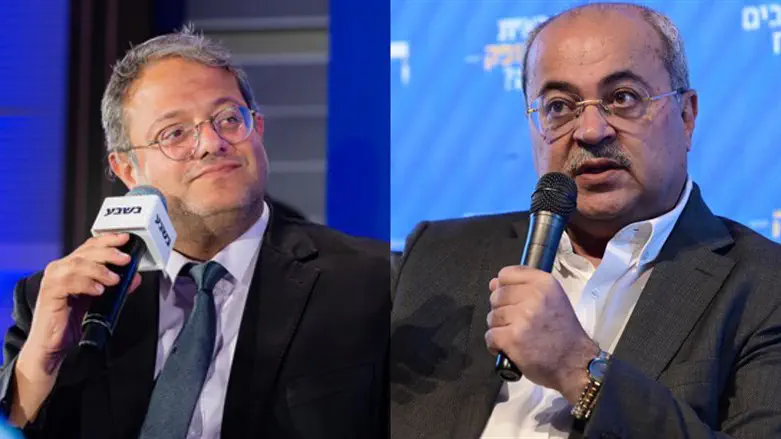 איתמר בן גביר ואחמד טיבי