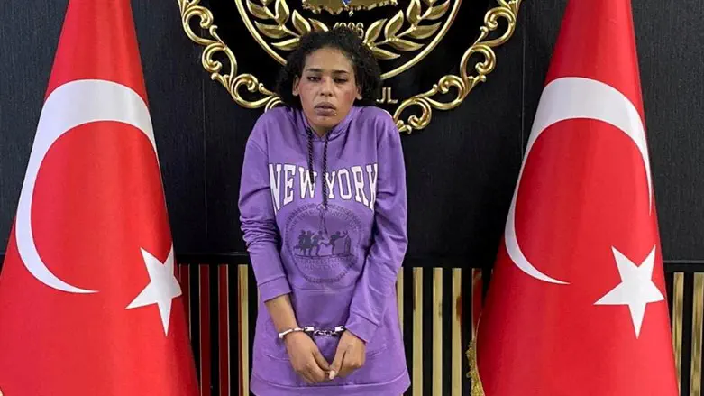 Задержанная террористка