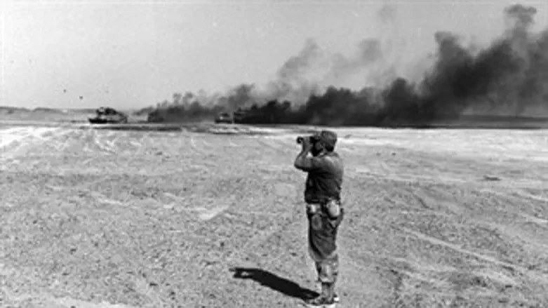 אריאל שרון במדבר סיני