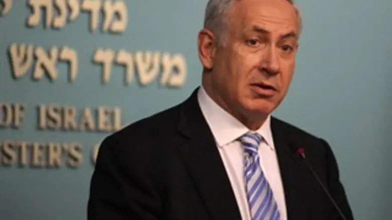 מזהיר. נתניהו.