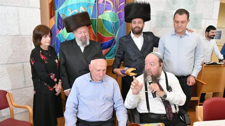 ד"ר ינון בודה, הרב משה קליין ופרופ' יורם וייס