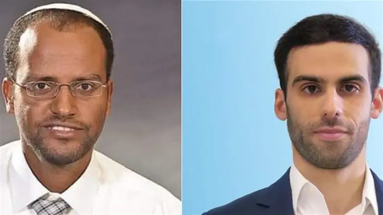 הרב מרדכי ברוך ושמעון רפאלי