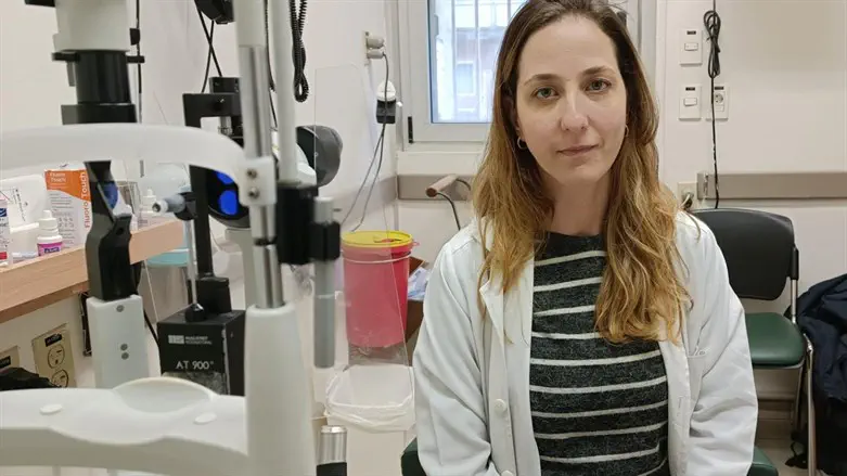 ד"ר דניס ויינשטיין, מערך העיניים בהדסה 