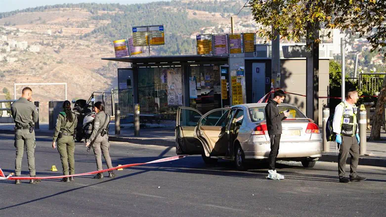 Scene of one of the bombings