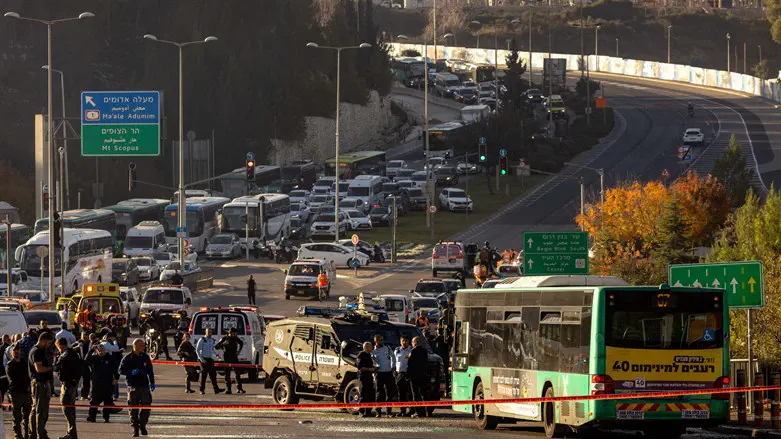 Scene of Jerusalem attack