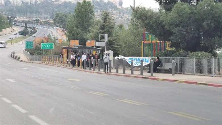 Scene of the attack 24 hours later