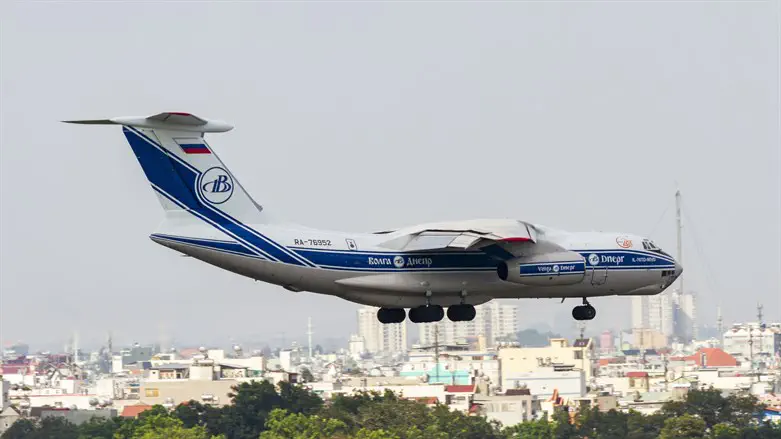 Самолёт в России. Иллюстрация