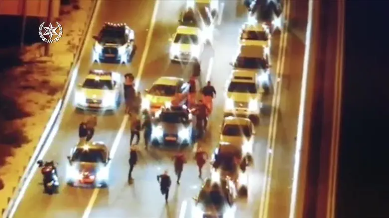 Хасиды взбунтовались на дороге