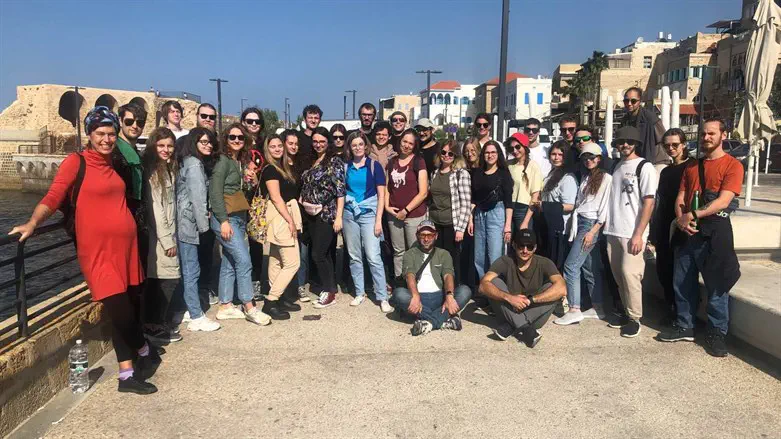 משתתפי הסיור