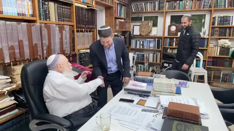 סמוטריץ' אצל הרב דרוקמן