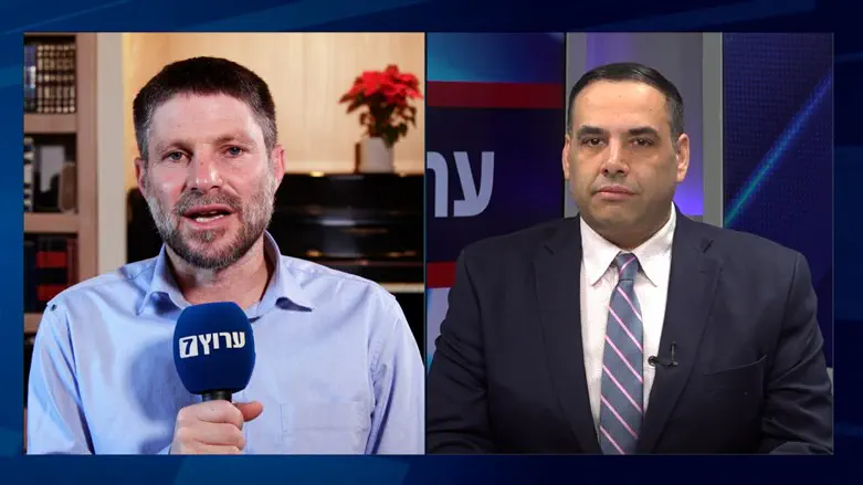 Интервью Бцалеля Смотрича 7 каналу