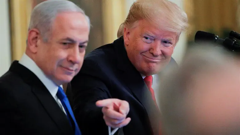Дональд Трамп и Биньямин Нетаньяху