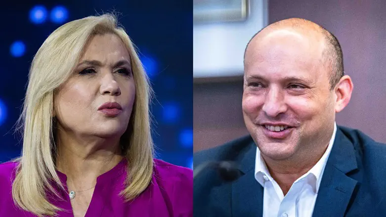 נפתלי בנט ואילה חסון