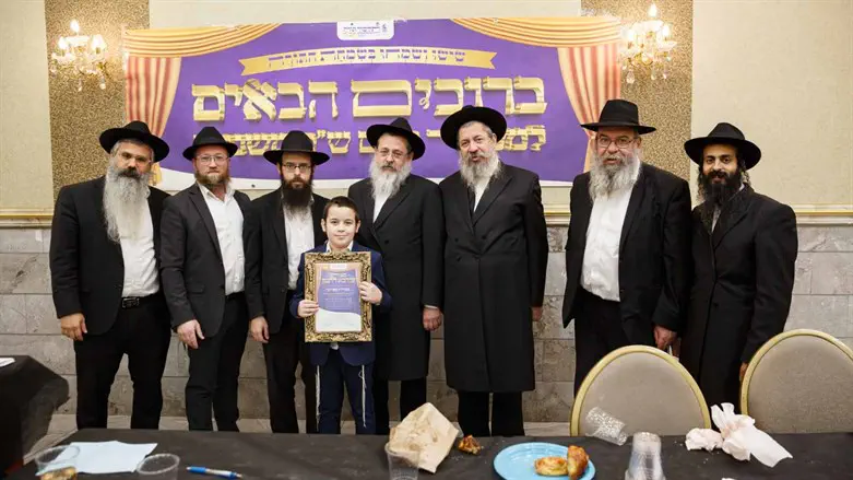 התלמיד שסיים את הש"ס משניות בעל פה